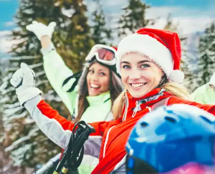 Skiing Christmas Holidays